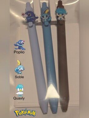 Pokemon Water Type Gel Pens